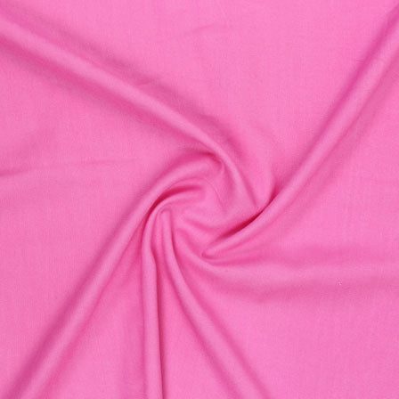 Adaa Bazaar Women's Pink Plain Rayon Fabric ₹ 210 Per Metre