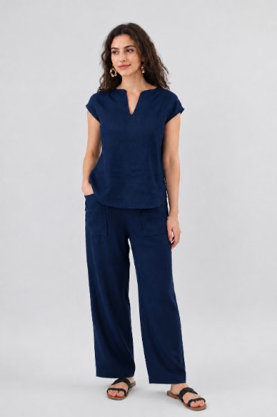 Adaa Bazaar Women's Cotton Cambric Co-Ord Set for Daily Wear